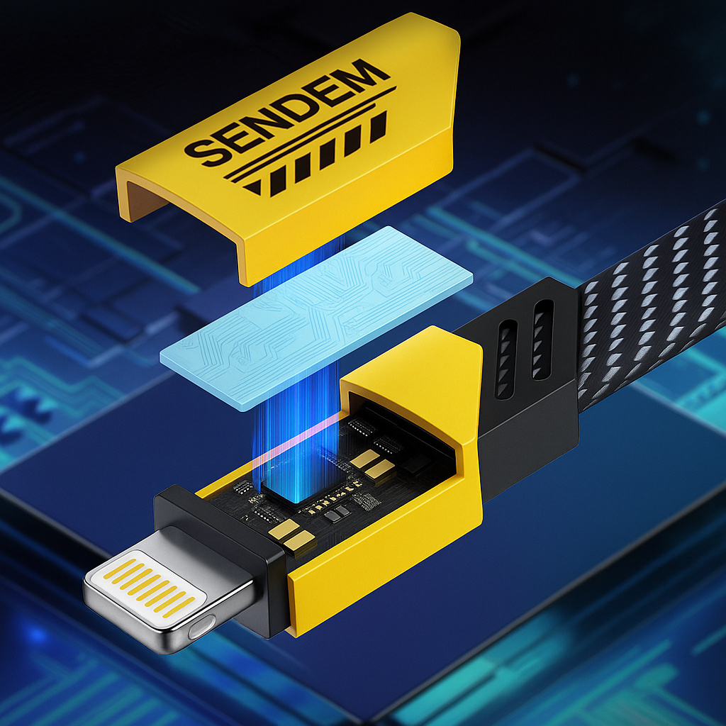 SENDEM M83P USB/LIGHTNING 200W yellow