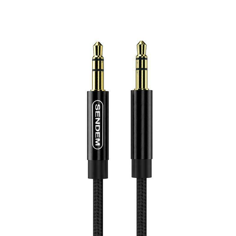 SENDEM A01 3,5MM/3,5MM AUX 100CM black