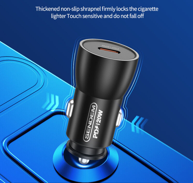 SENDEM D13 USB-C+C2L PD 20W black