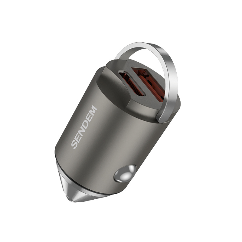 SENDEM D16 USB-A+USB-C 120W gray