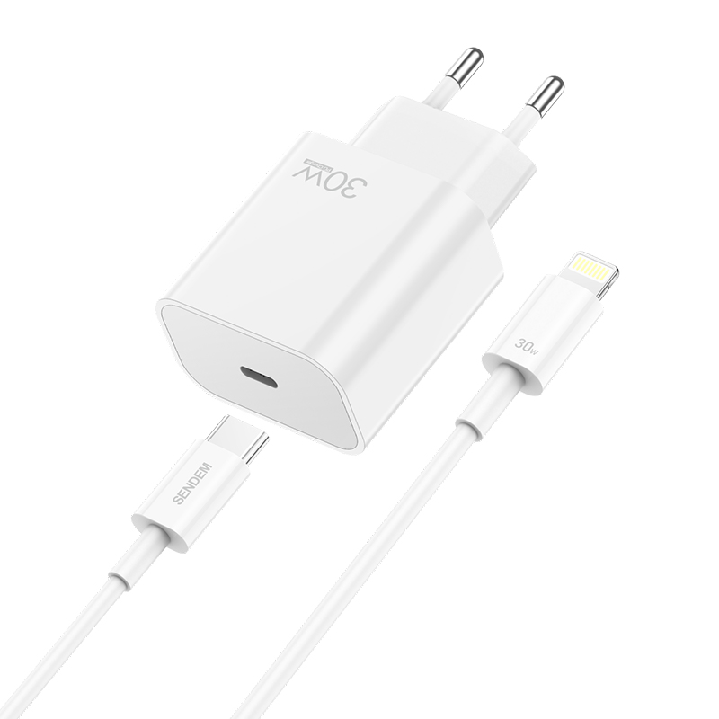 SENDEM OG88 USB-C+C2C PD 30W weiß