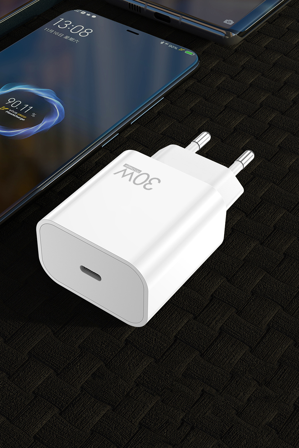 SENDEM OG88 USB-C+C2C PD 30W weiß