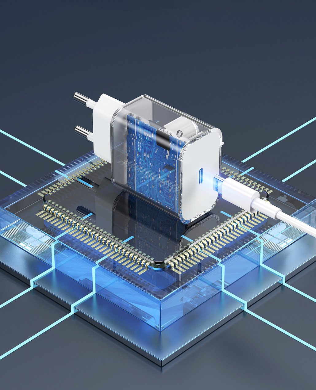 SENDEM OG73 USB-C PD 20W bianco
