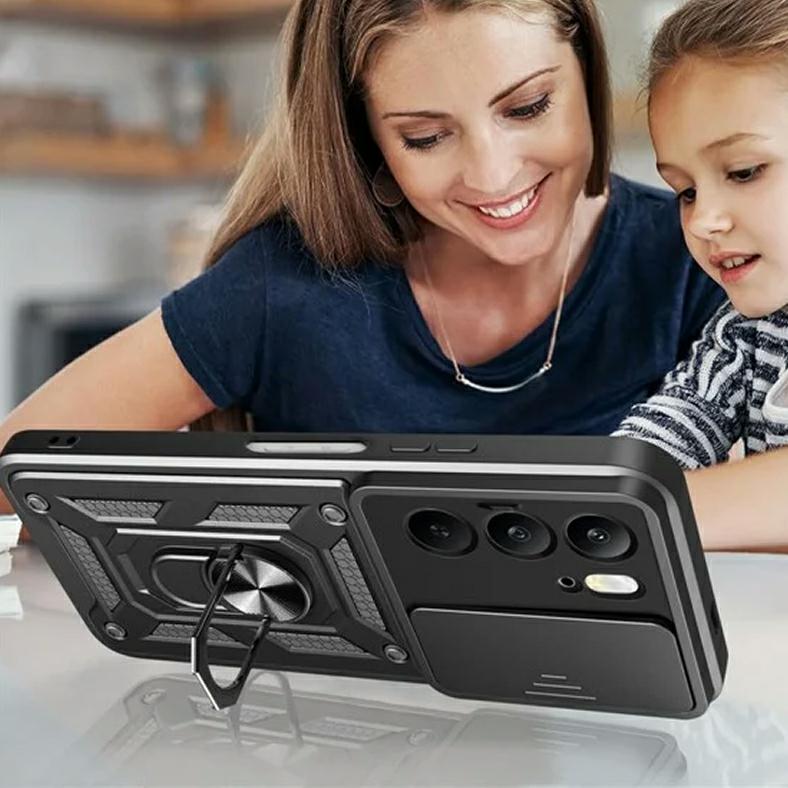 CAMSHIELD CASE REALME 14X 5G/C75 black