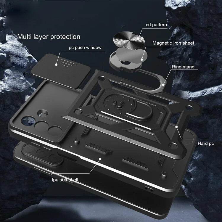 CAMSHIELD CASE SAM A17 5G black