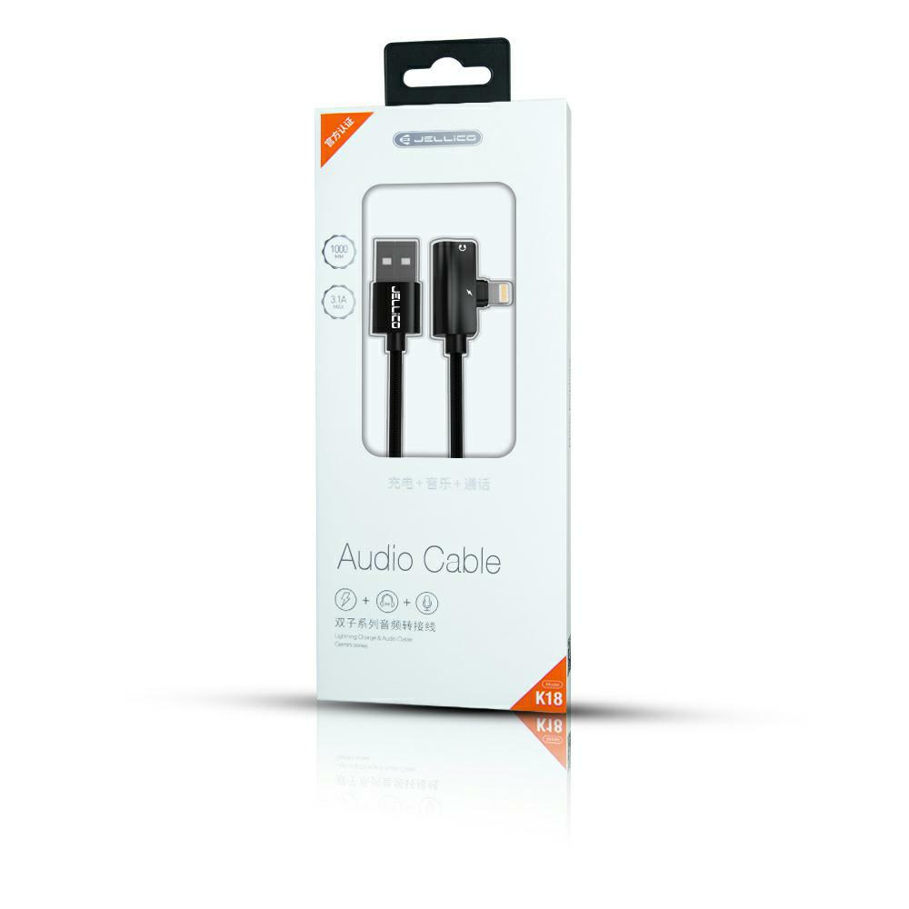 KABEL JELLICO K18 USB ADAPTER black