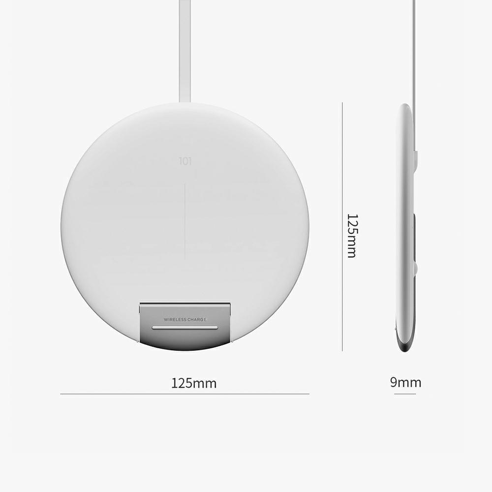 ŁAD. INDUKCYJNA QI-115 (10W) 2 IN 1 whit