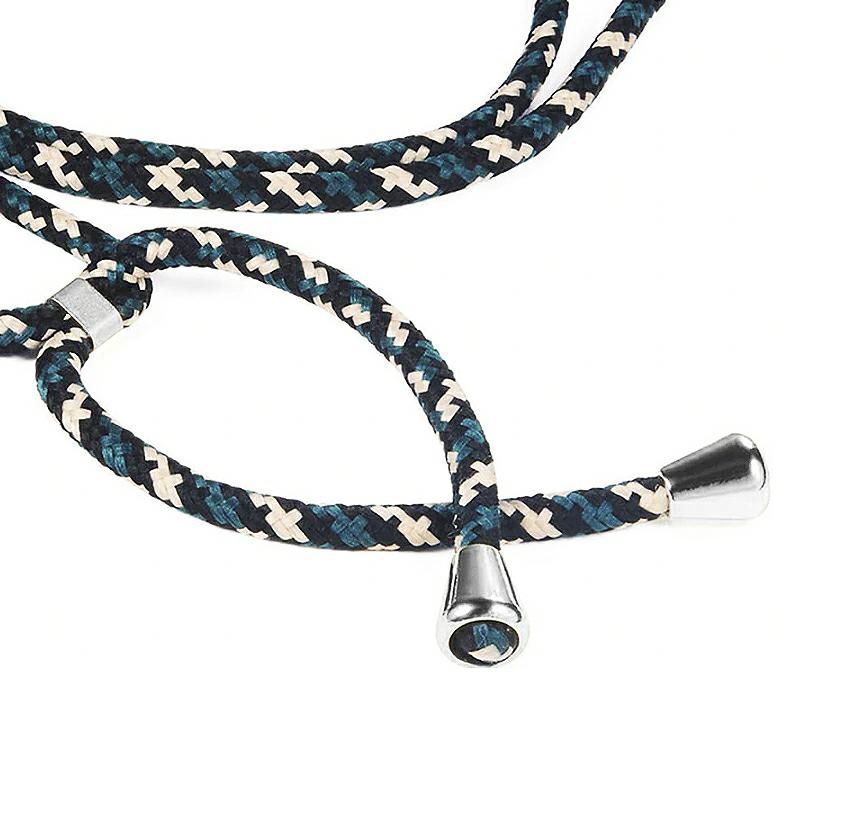 ROPE CASE SAM A51 clear/green