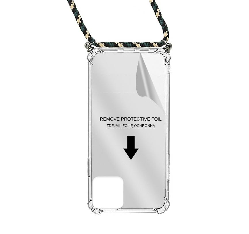 ROPE CASE SAM S21+ clear/green