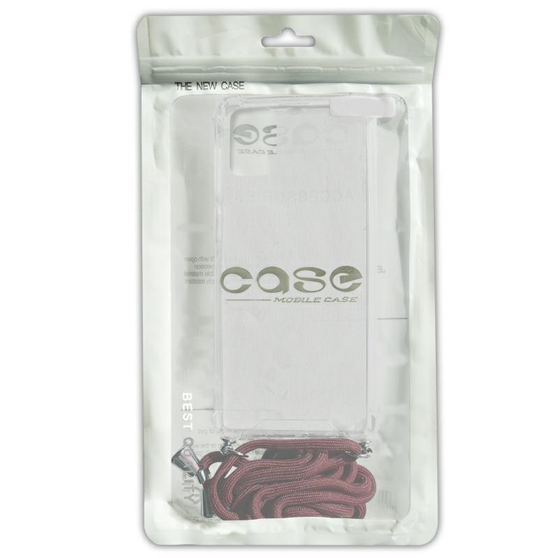 ROPE CASE SAM S21+ clear/red