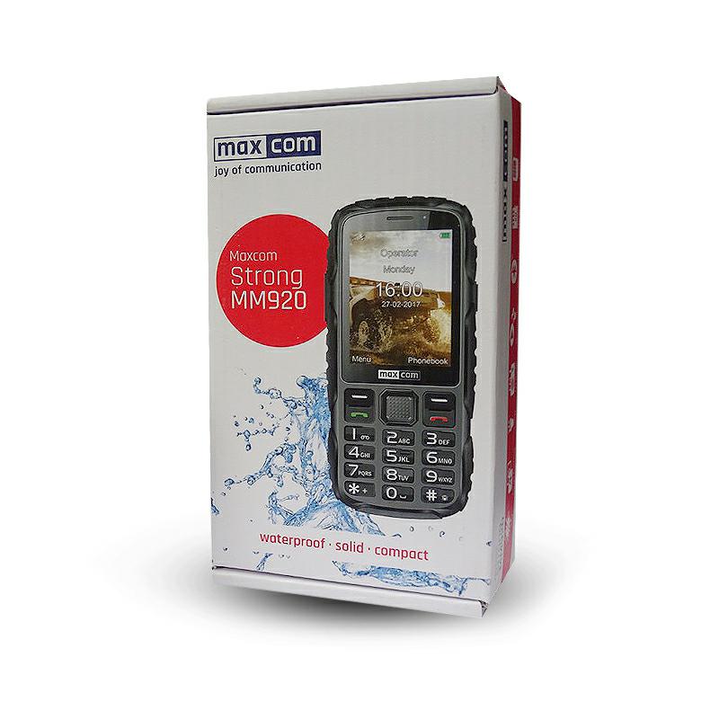 TELEFON MAXCOM MM920 STRONG black
