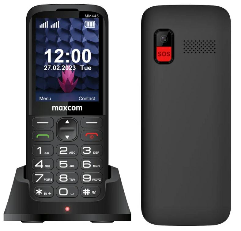 TELEFON MAXCOM MM445 4G black