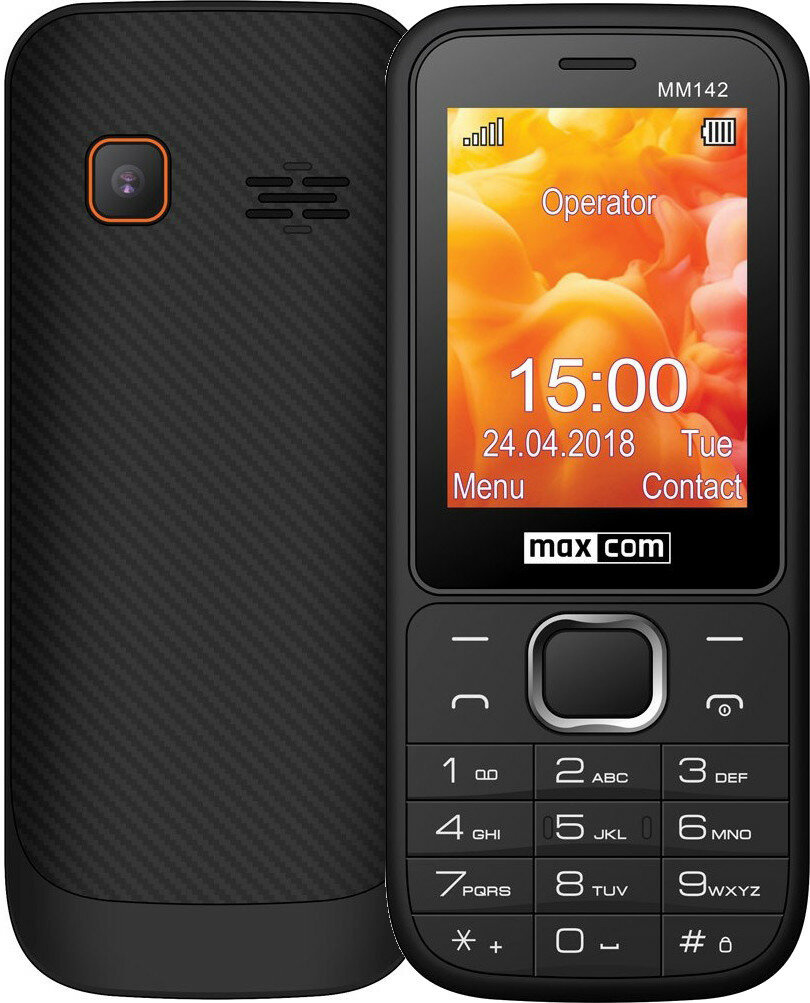 TELEFON MAXCOM MM142 LIGHT black