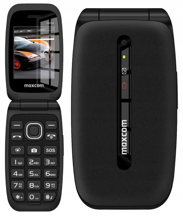 TELEFON MAXCOM MM828 LIGHT black
