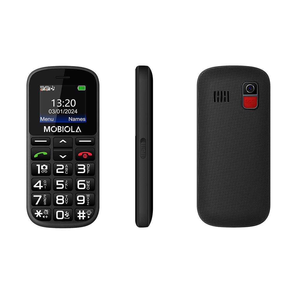 TELEFON MOBIOLA MB200 black