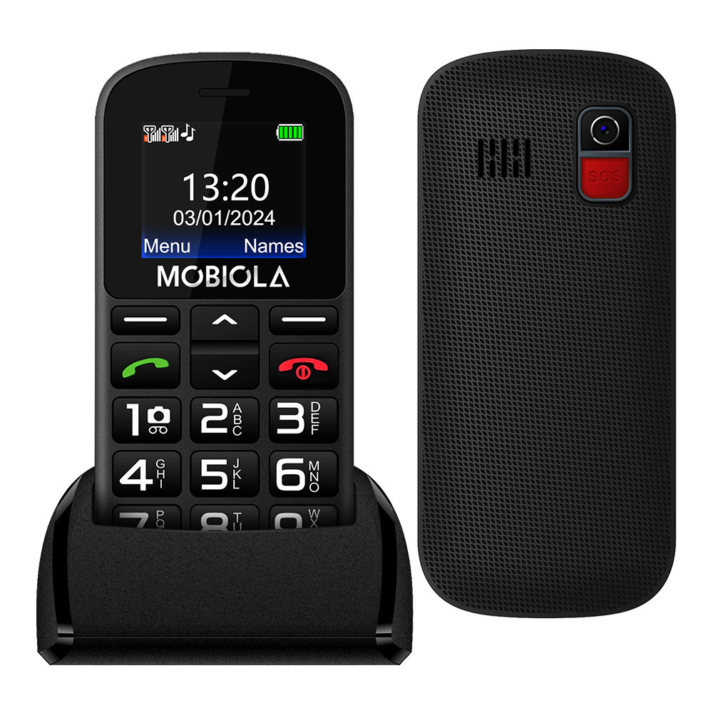 TELEFON MOBIOLA MB200 black